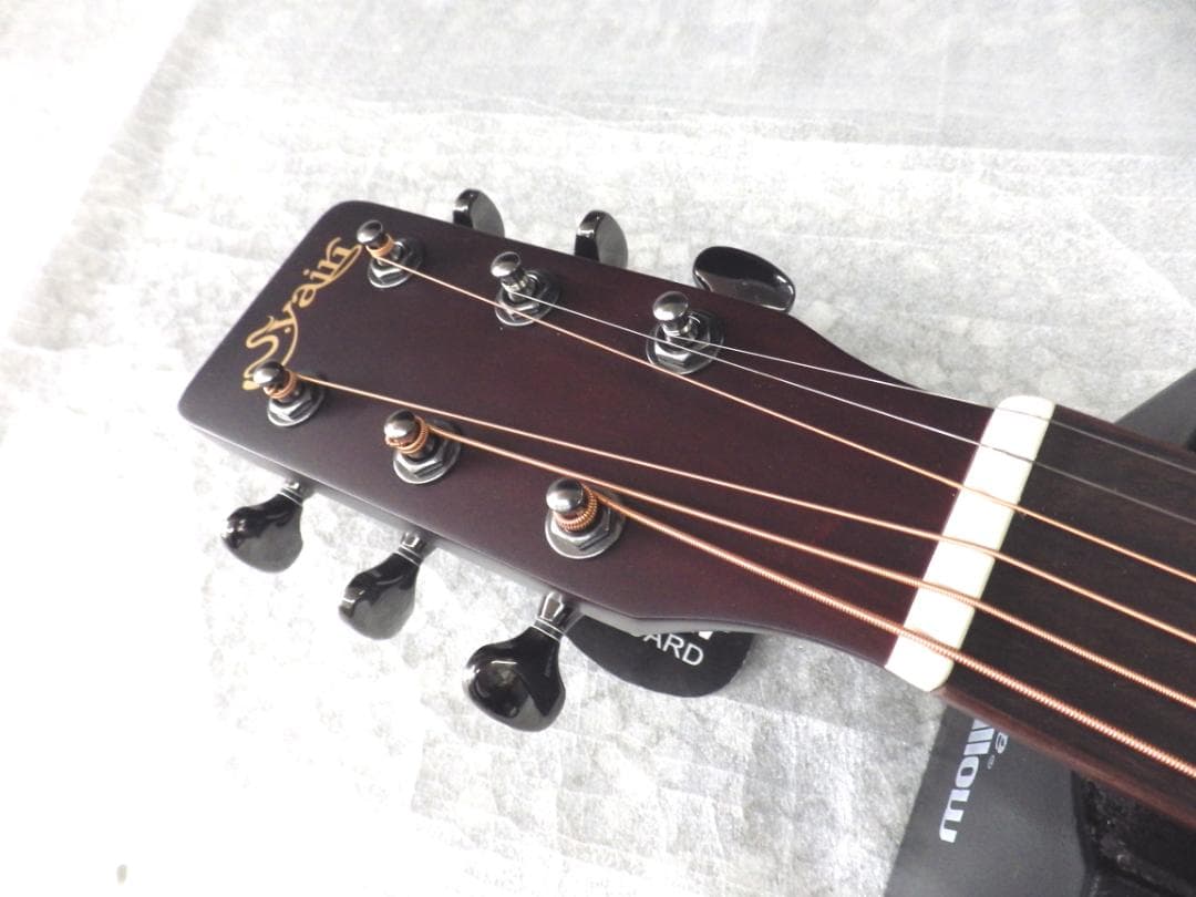 Syairi トップ単板　エレアコギター　YEF-01　DBL　ブルー