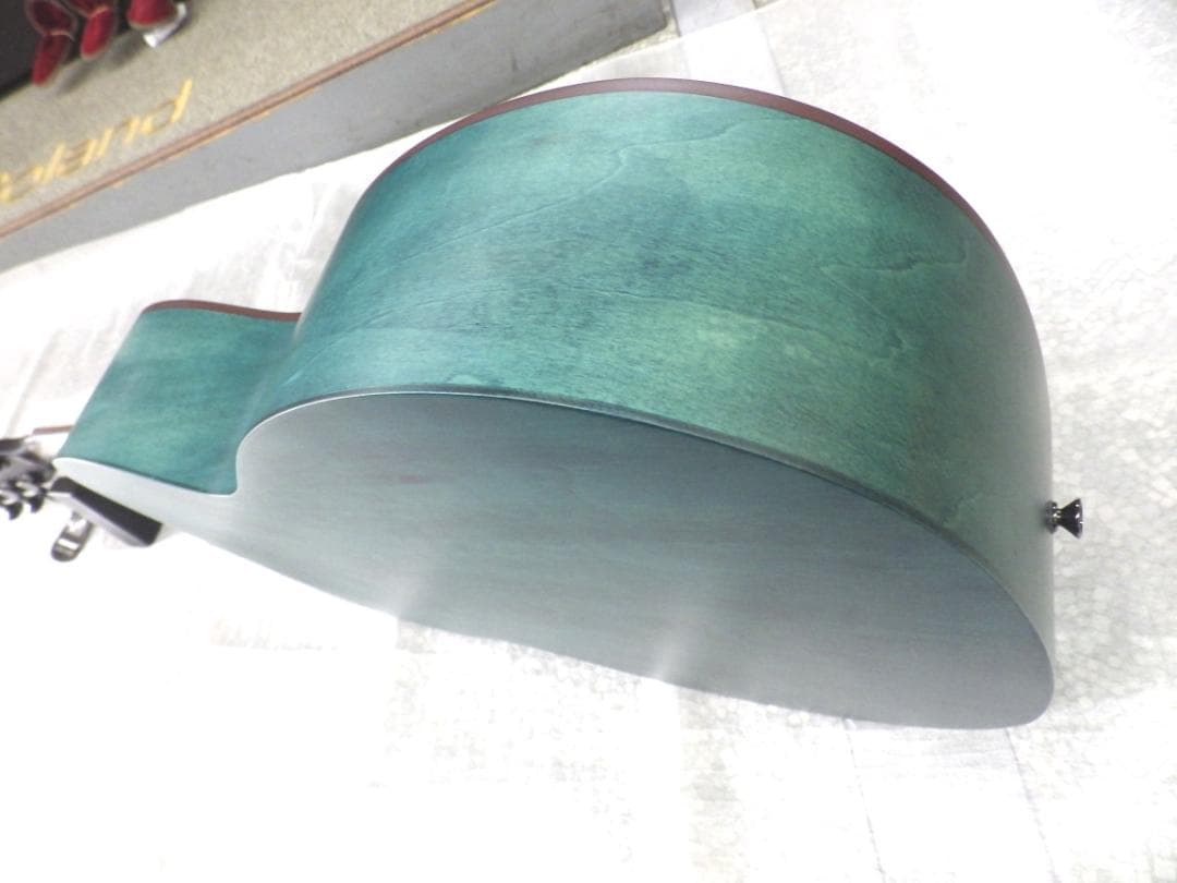 Syairi トップ単板　エレアコギター　YEF-01　DBL　ブルー