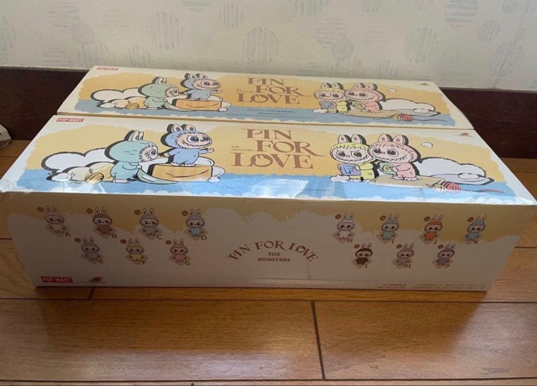 最安値まとめ買い新品未使用！ラブブPIN FOR LOVE シュリンク付き　黄