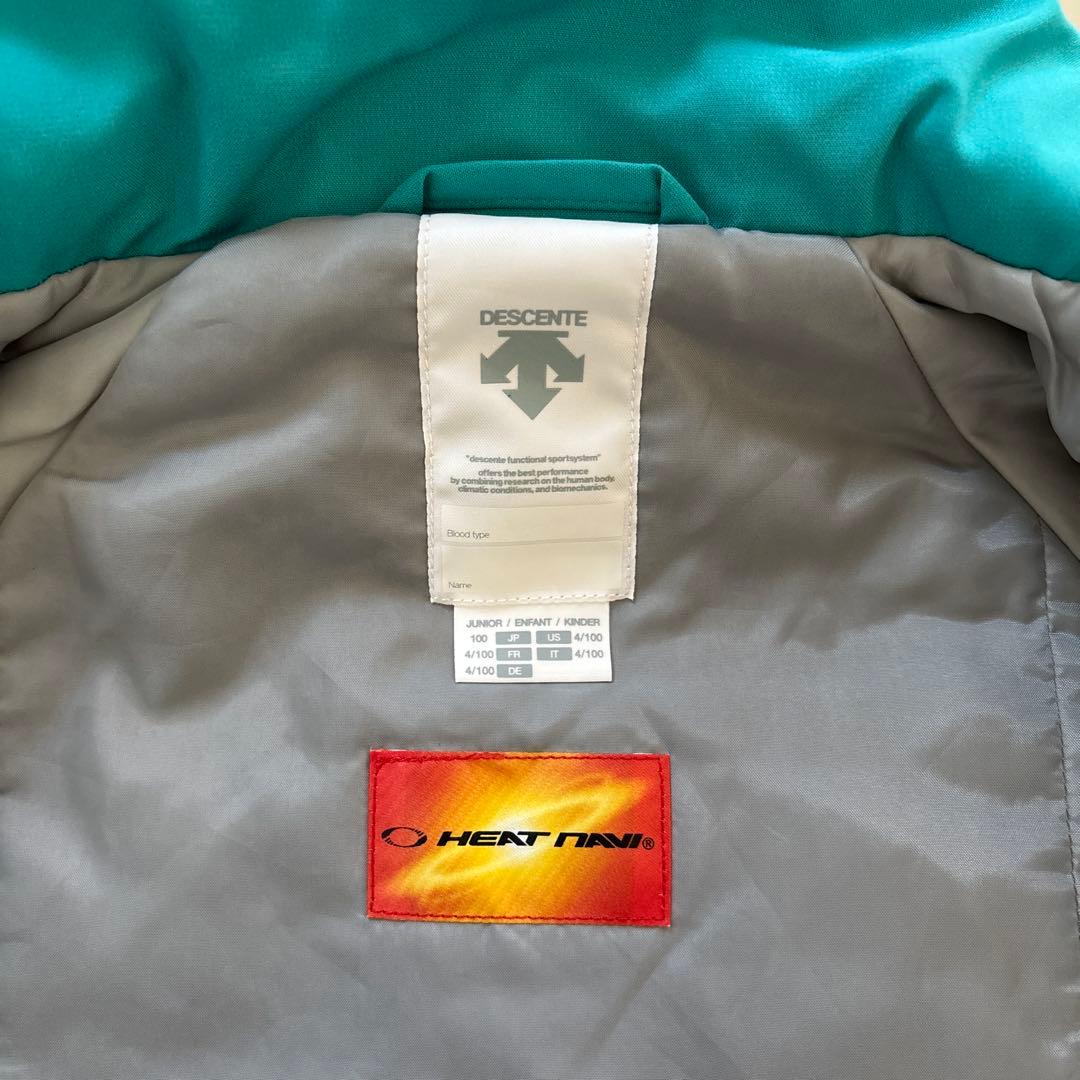 DESCENTE 子ども用 スキーウェア 青系
