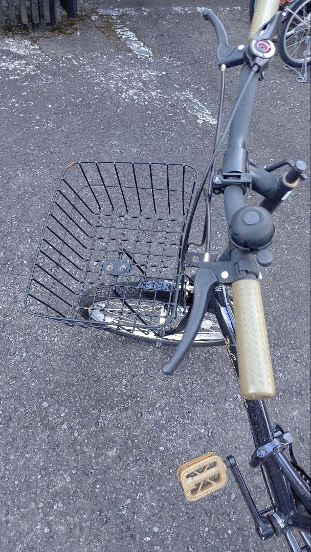 折りたたみ自転車 7段変速 黒　川崎市北部引き取り限定