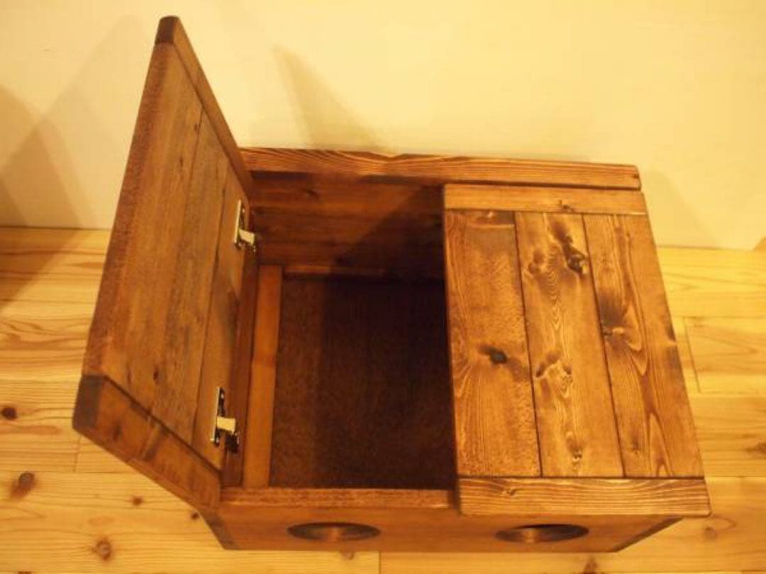 ☆タオルキャビネット★美容室☆サロン★☆取出口2つ☆タオル収納