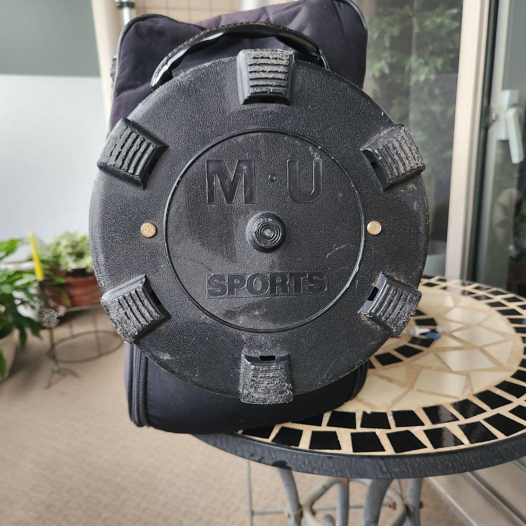 MU SPORTS ミエコウエサコ ゴルフ キャディバッグ 黒