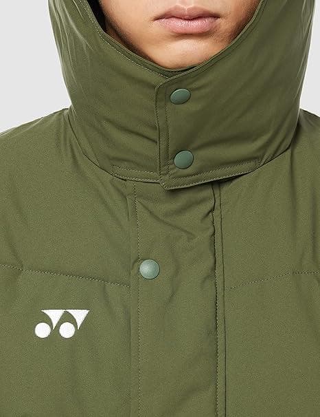 新品★ヨネックス　高機能！ヒートカプセルダブル ダウン調ハーフコート★ユニM