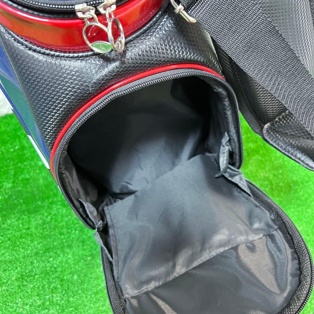 美品　le coq sportif キャディーバッグ　良好　黒　すぐ使える