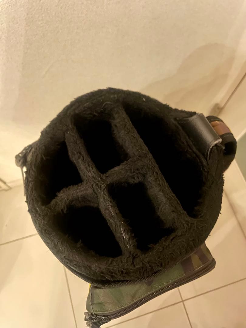 V12 イエローカモフラ 8.5 ゴルフバッグ