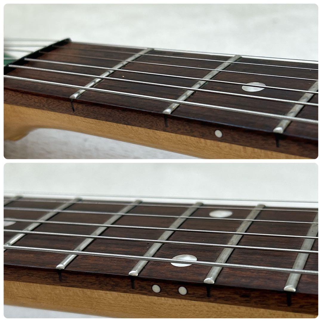 FERNANDES ZO-3 グリーン フェルナンデス アンプ内蔵ミニギター