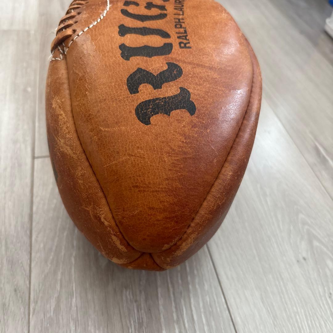 ラルフローレンラグビー　R.L.F. N-YORK ラグビーボール 323 レア