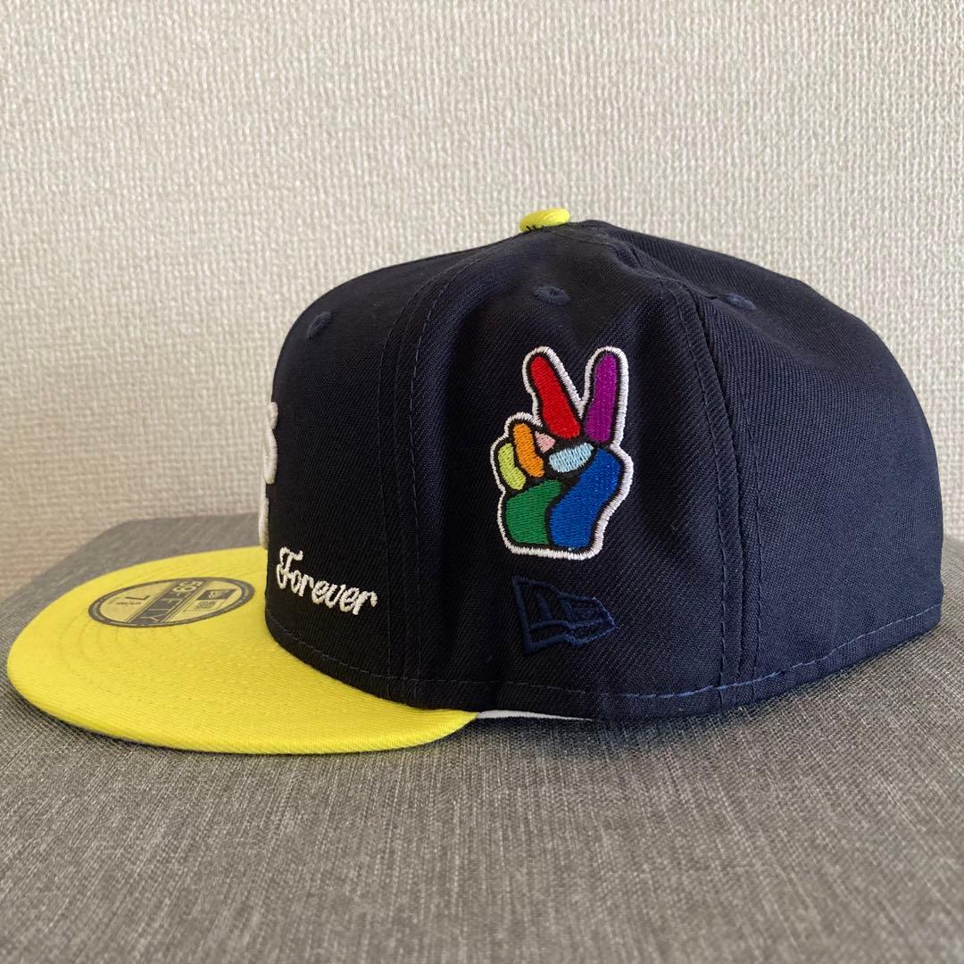 【海外限定】ニューエラ 59FIFTY オークランドアスレチックス ネイビー