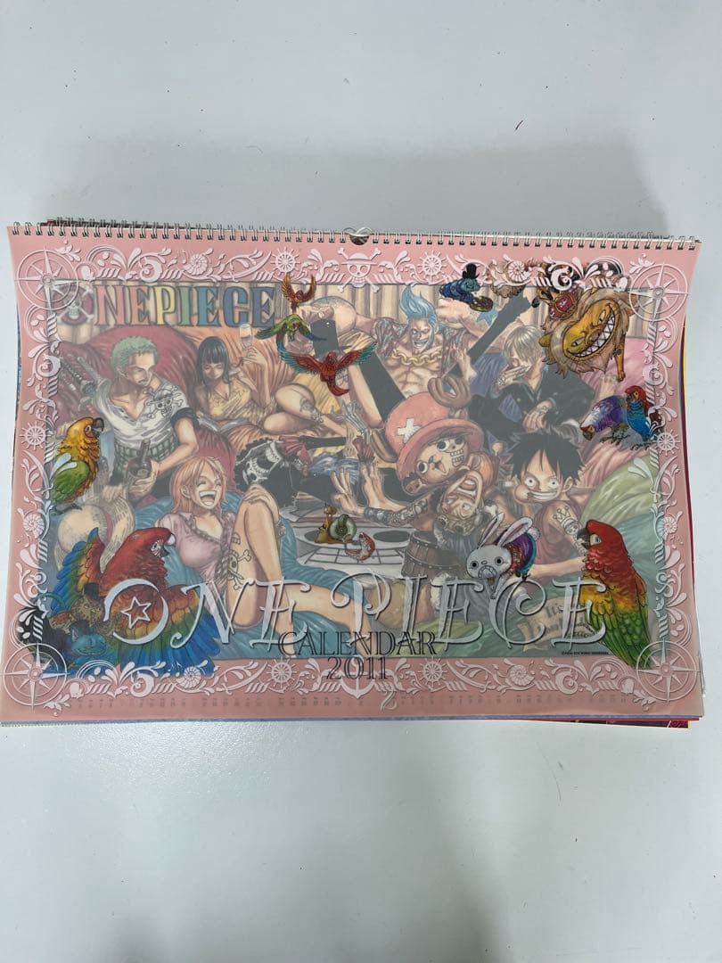 ワンピース 大判壁掛けカレンダー 7冊セット