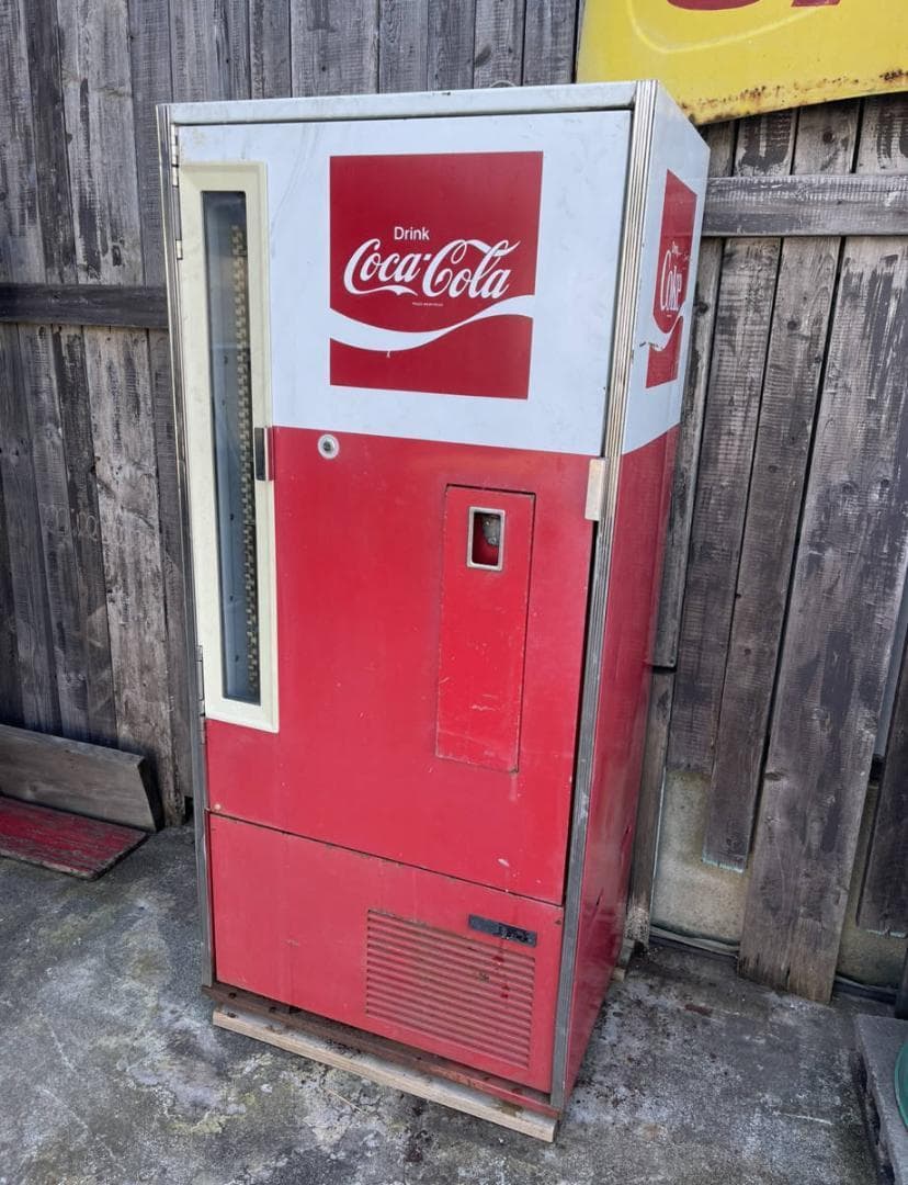引き取り限定品 レトロ自動販売機 　コカコーラ
