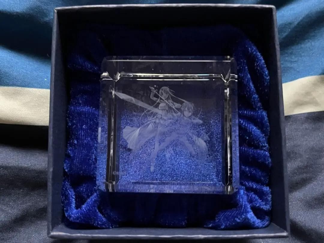 SAO 10th Anniversary Box 3Dクリスタル キリト アスナ
