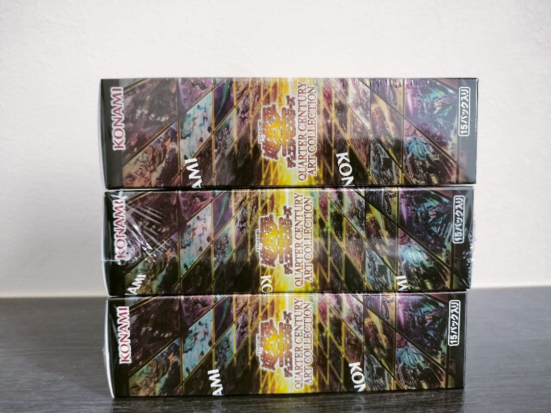 遊戯王 QUARTER CENTURY 　クォーター　アーコレ 3BOX 新品