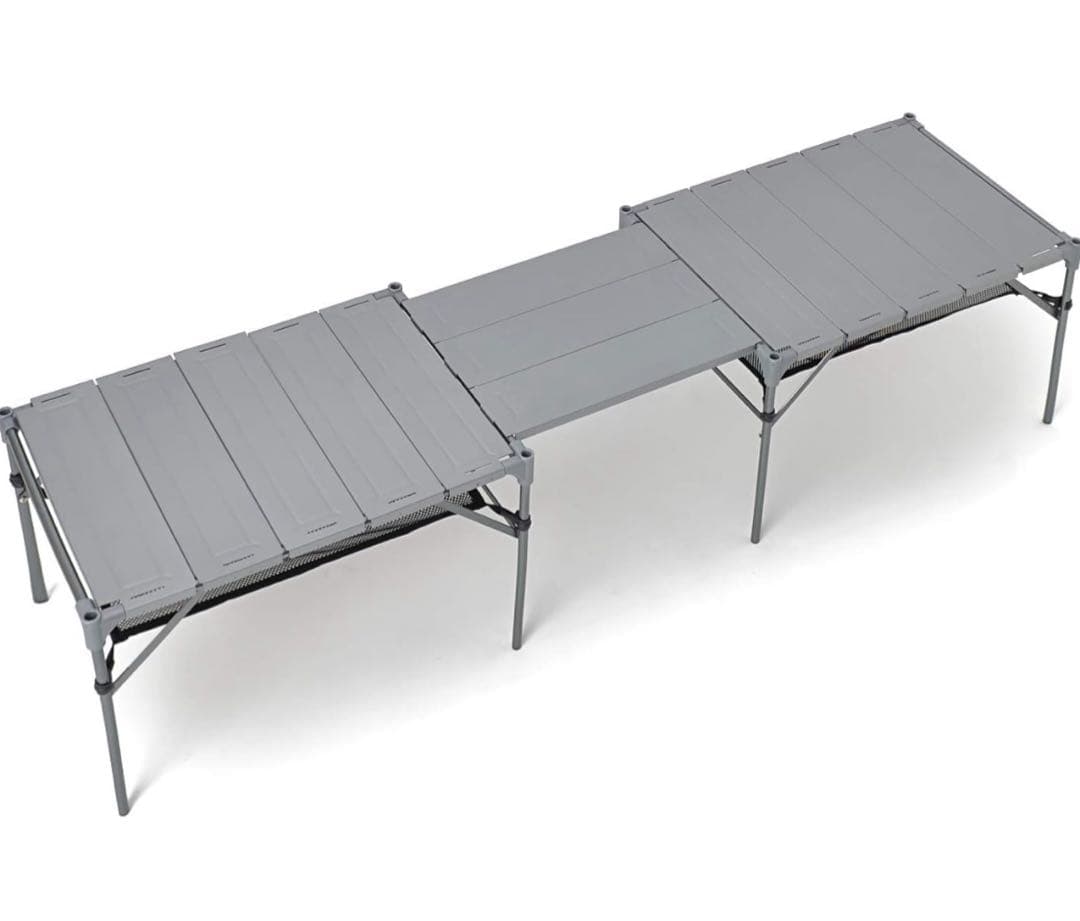 GUAPO 折りたたみテーブル 2個＋連結用天板 セット