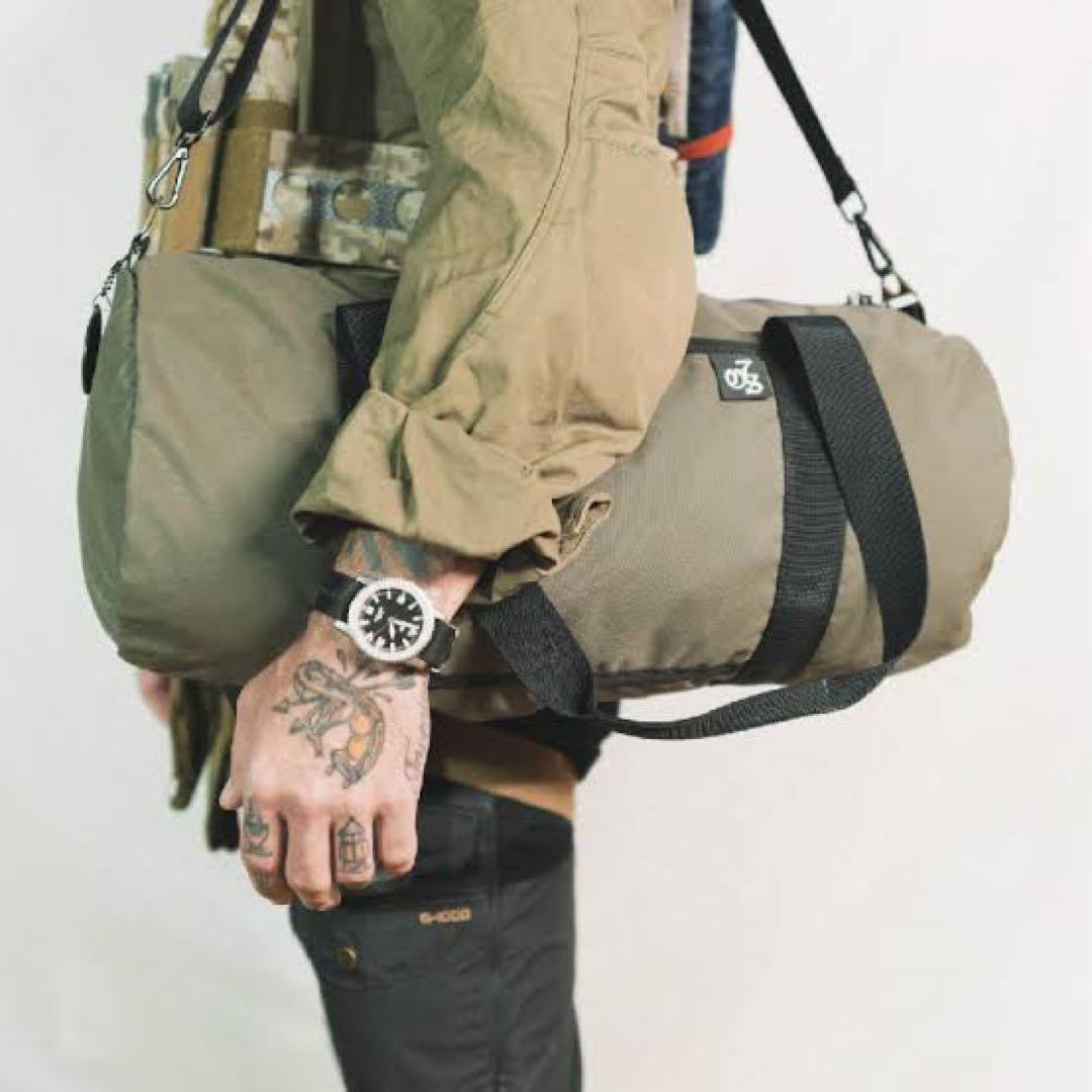 ONE 7 SIX ボストンバッグ　PVCパッチ付き