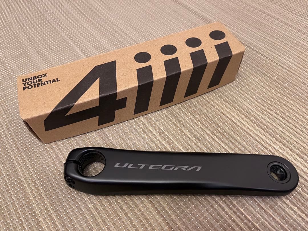 4iiii PRECISION3+パワーメーター シマノR8100 170mm