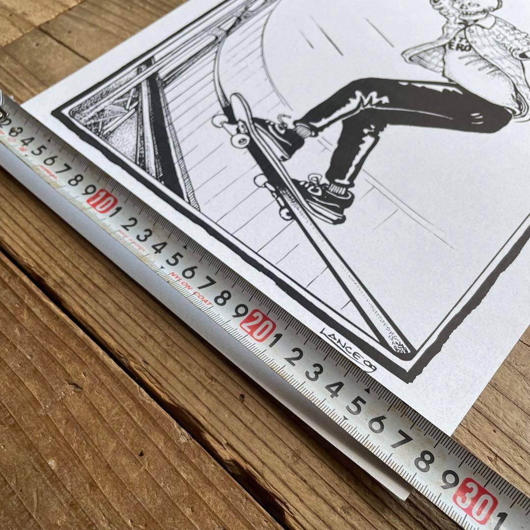 Lance Mountain x Anti Hero アート ポスター③