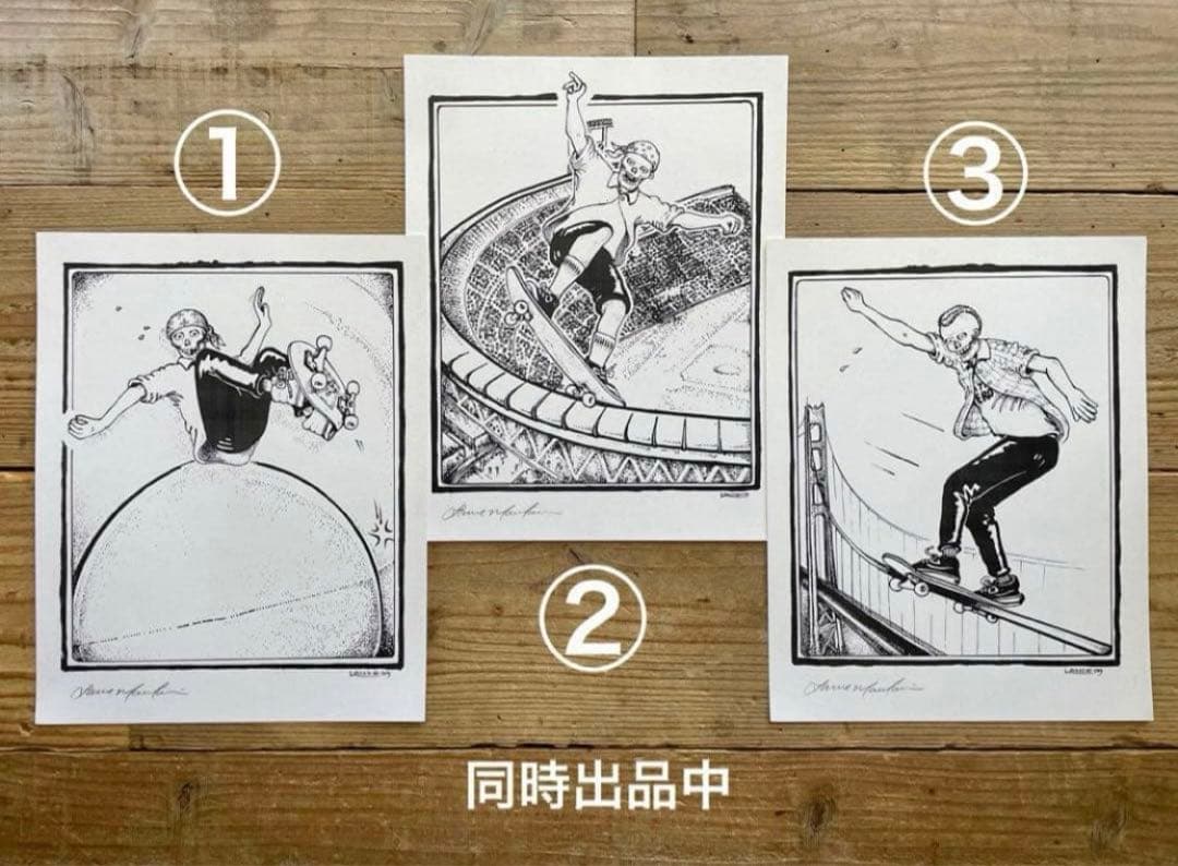 Lance Mountain x Anti Hero アート ポスター③