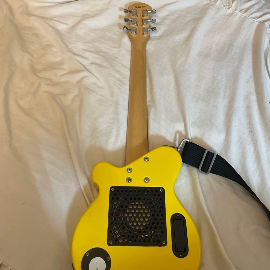 pignose イエロー　ミニエレキギター