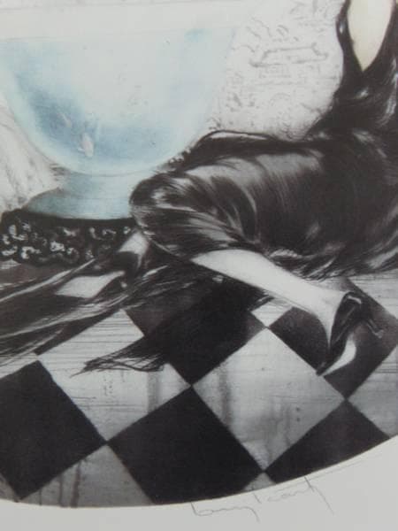 ルイ・イカール限定版・アールデコ/からかい/版上サイン、希少な額装用画集より