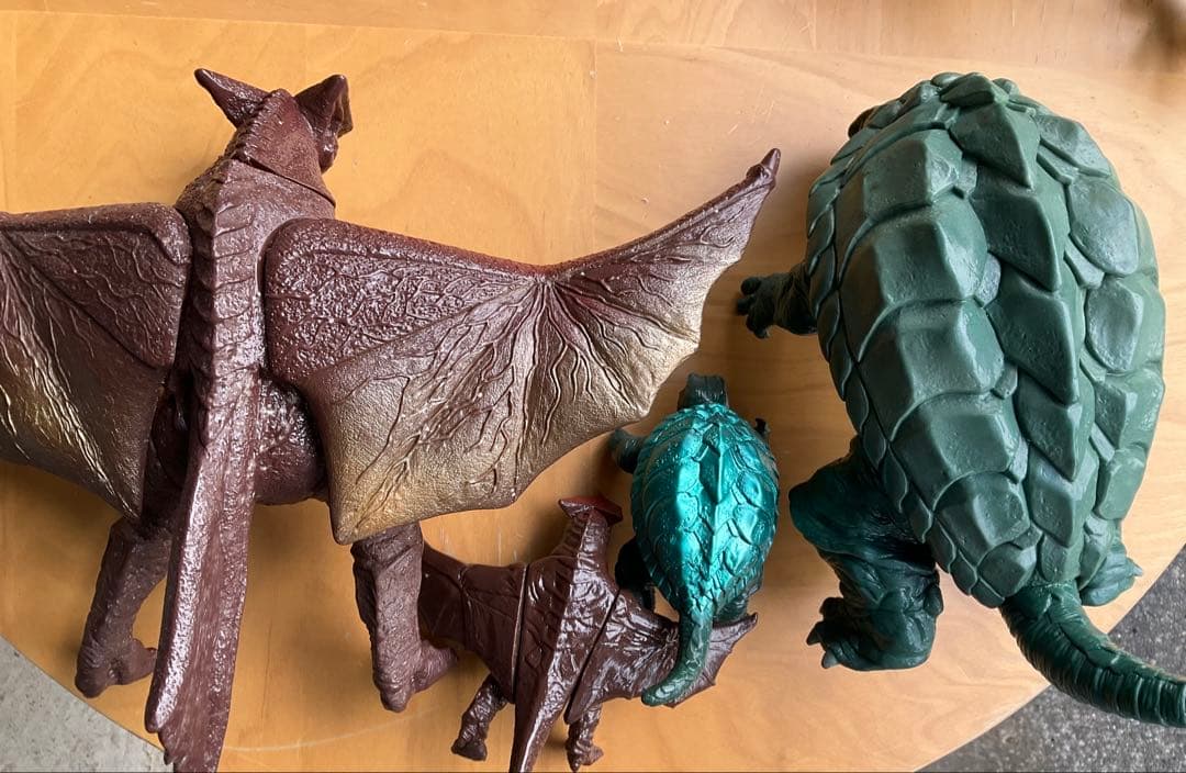 ガメラ　平成ガメラ　ギャオス　4体セット