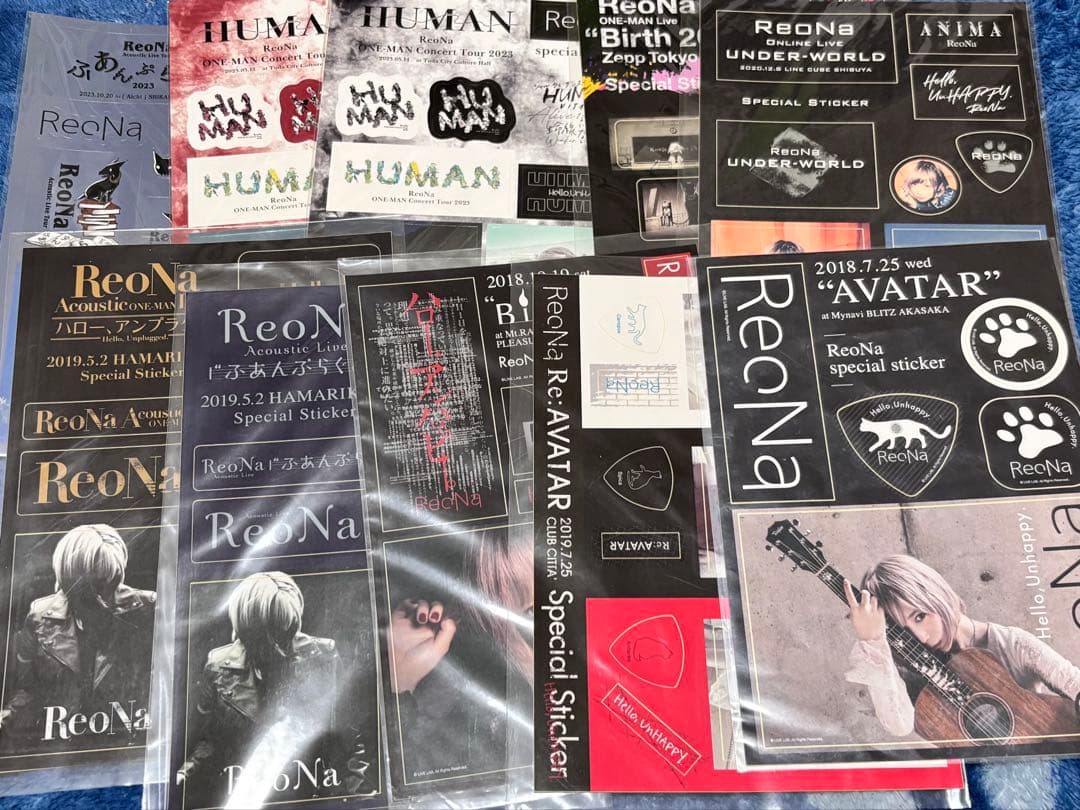 6/18まで限定値下げReoNa 会場限定シール61枚セット