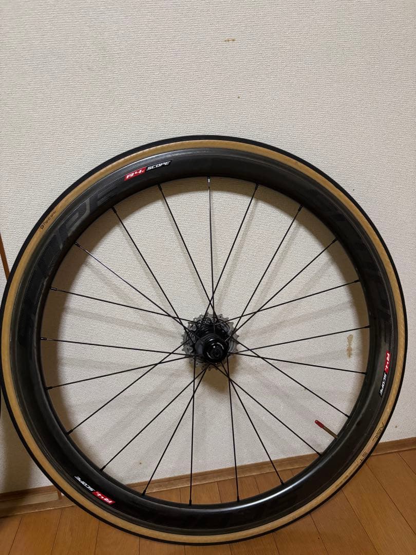 Nanaさん専用 scope r4c カーボンホイール ブラック 前後セット