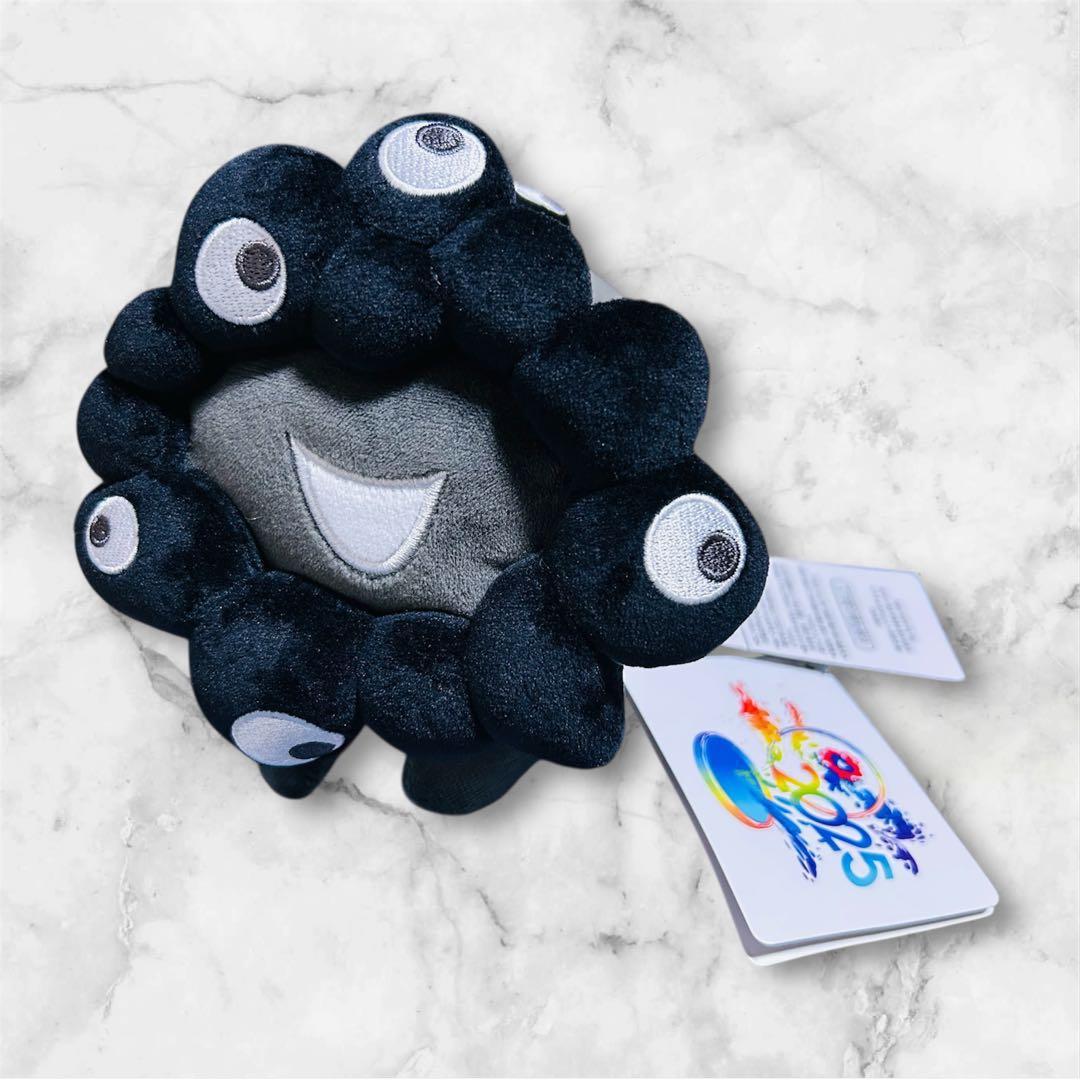 EXPO2025 黒ミャクミャク 這型ぬいぐるみ S 関西万博