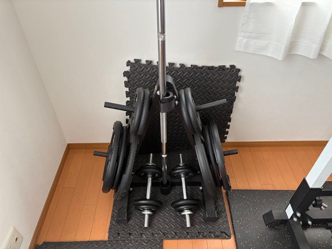 アイロテックマスキュラーセット140 / プレートラック付　パワーラック