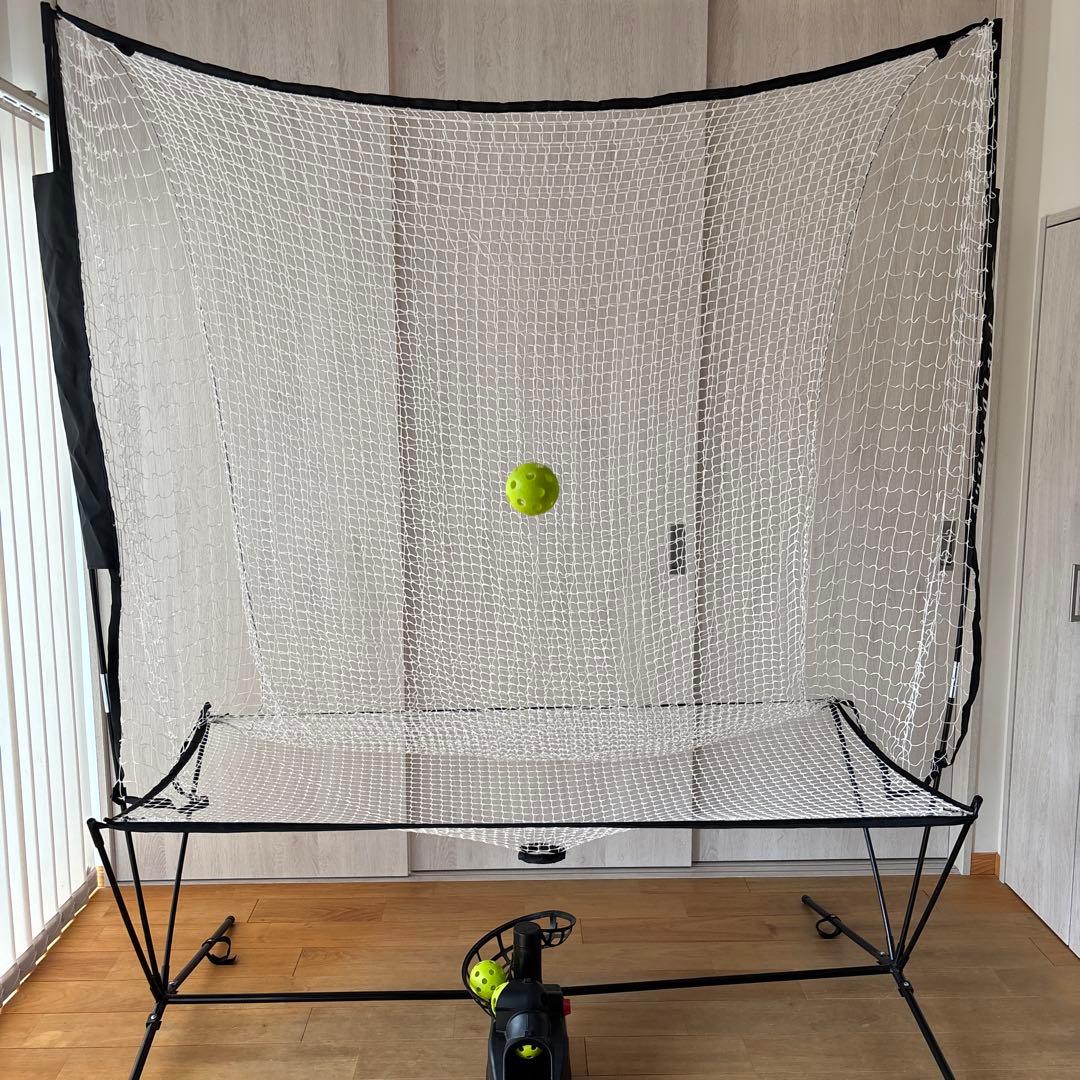 野球　ネット　トスマシーンセット　美品