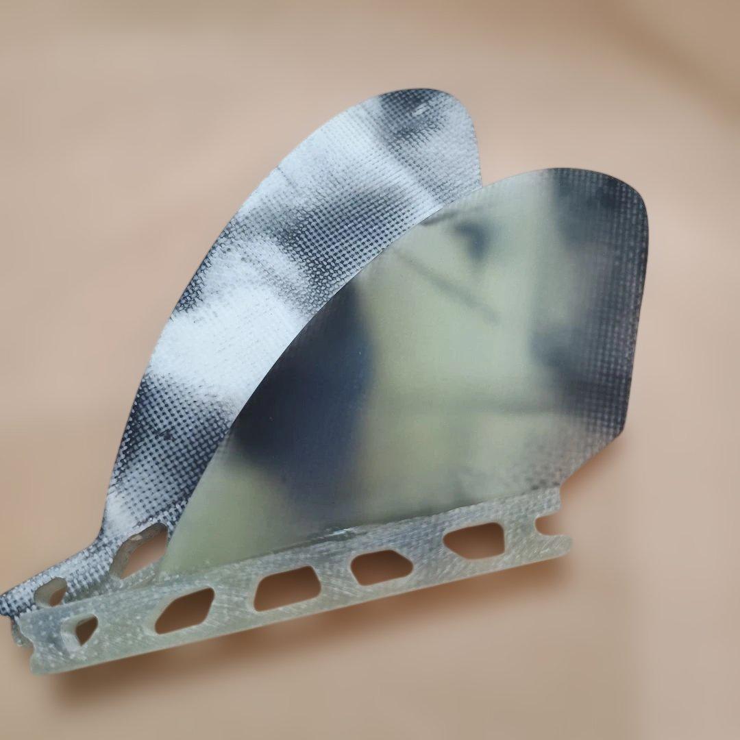 マチャドクワッド系　アートグラス仕様　クワッドフィン　フューチャーフィン対応