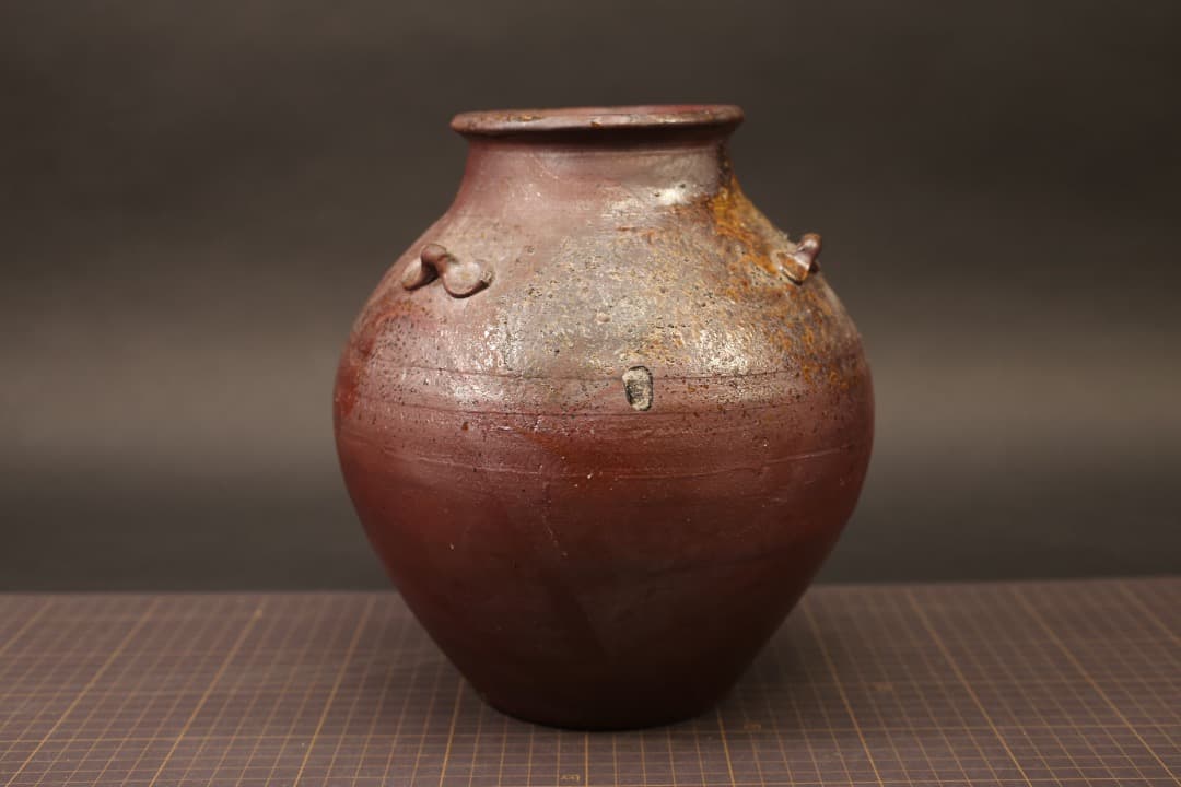 【即購入可】備前焼／壷・壺・つぼ／甕・かめ／骨董／古美術／茶道／煎茶／工芸／古玩