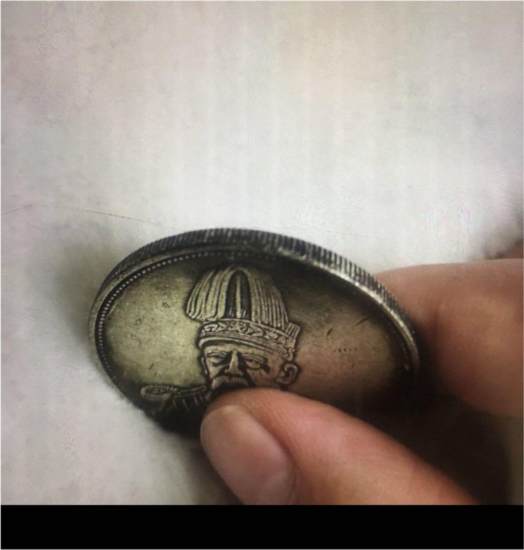 中国銀貨　　袁世凱像壹圓　中華民国 硬貨　時代物