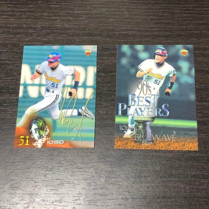 イチロー選手　カード　オリックス　サイン入り