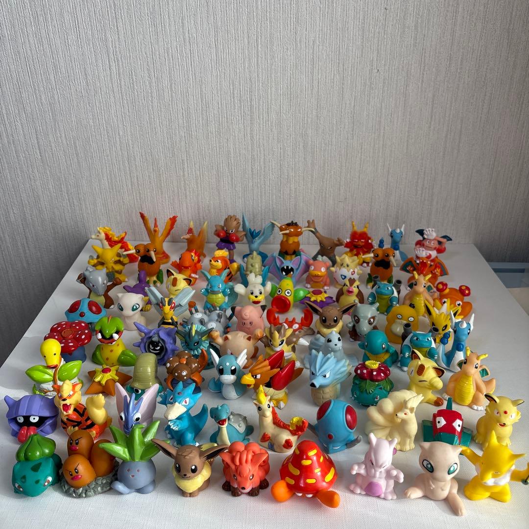 ポケモン　ポケットモンスター　初代　当時物　指人形 80体