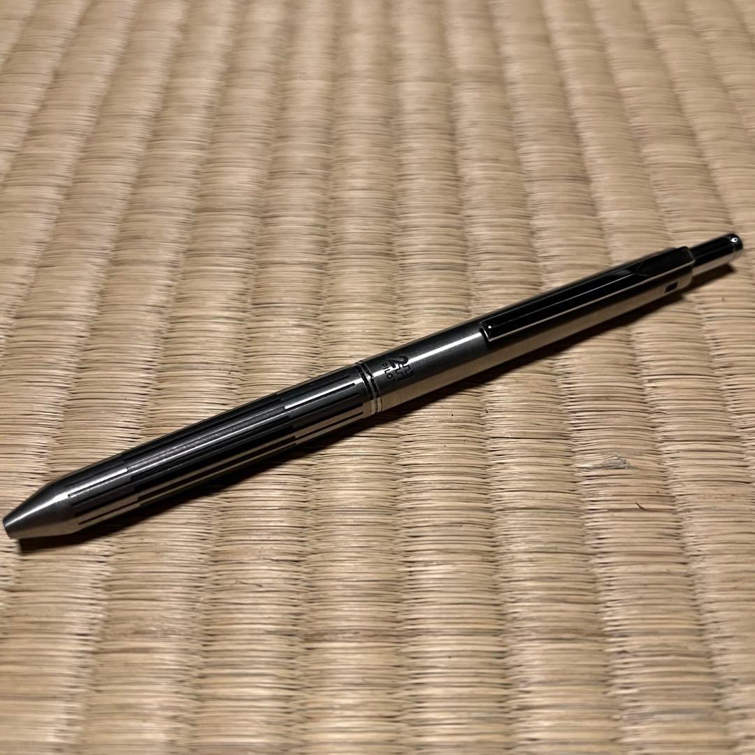 【廃盤】Pilot 2+1 蝕刻（食刻）振り子式多機能ペン/状態◎
