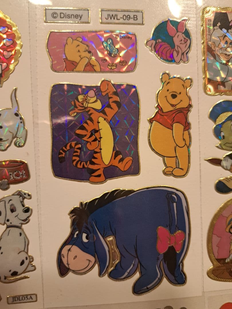 【超希少！】90s ヴィンテージ ディズニー シール 10シートセット 台湾限定