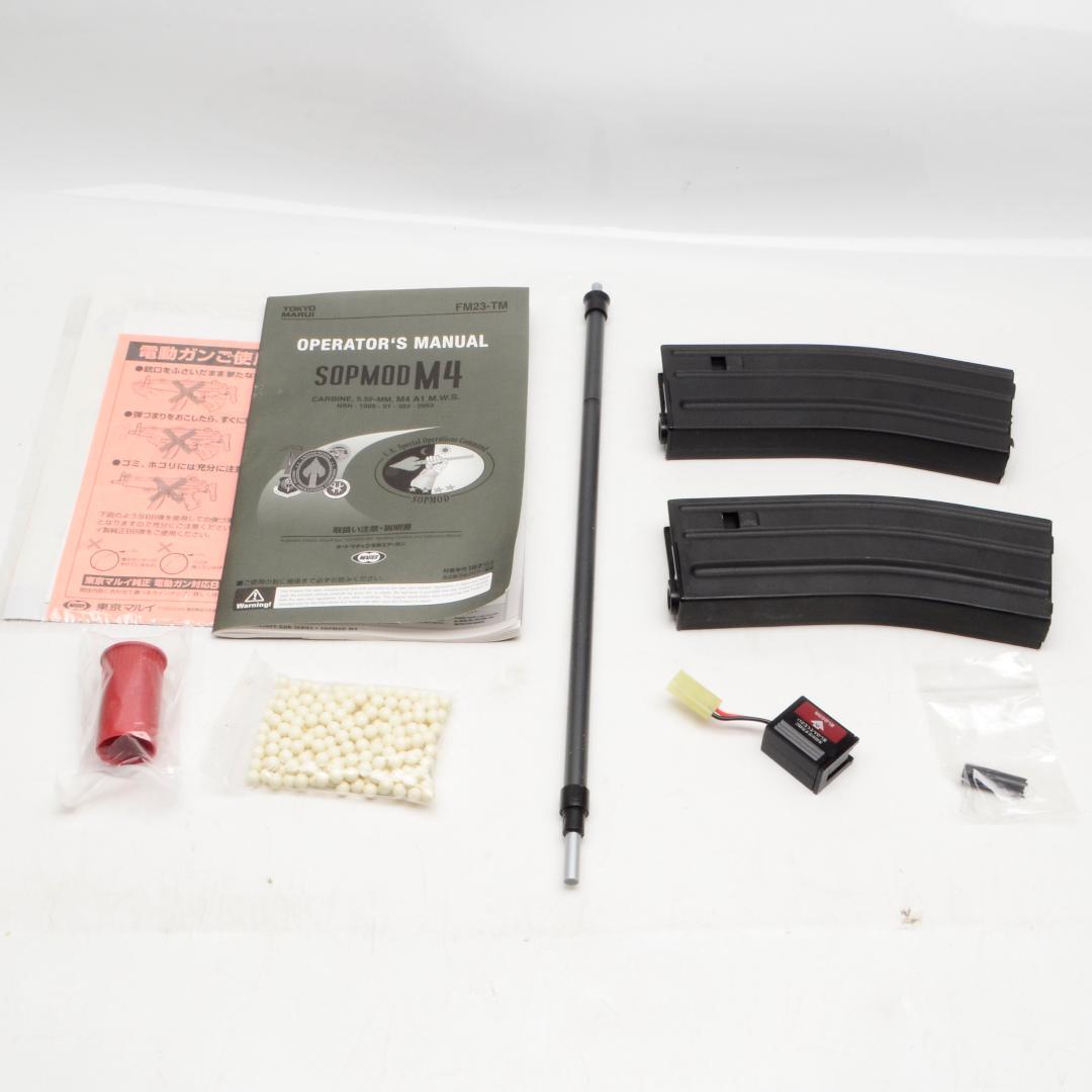 東京マルイ　次世代電動ガン　SOPMOD M４　FM23-TM　ジャンク扱い
