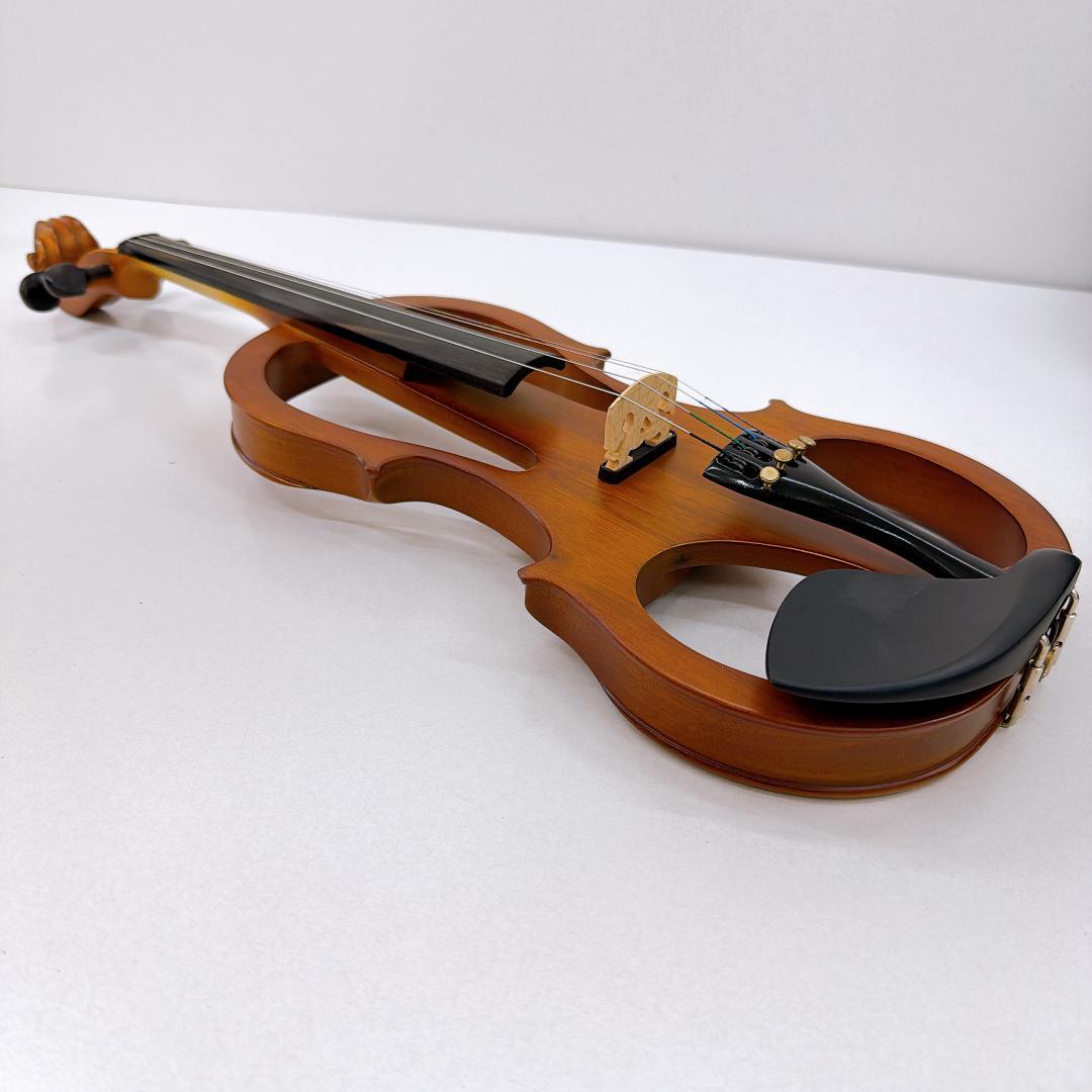 【良品】キクタニ エレクトリックバイオリン ESV-380 4/4 ブラウン