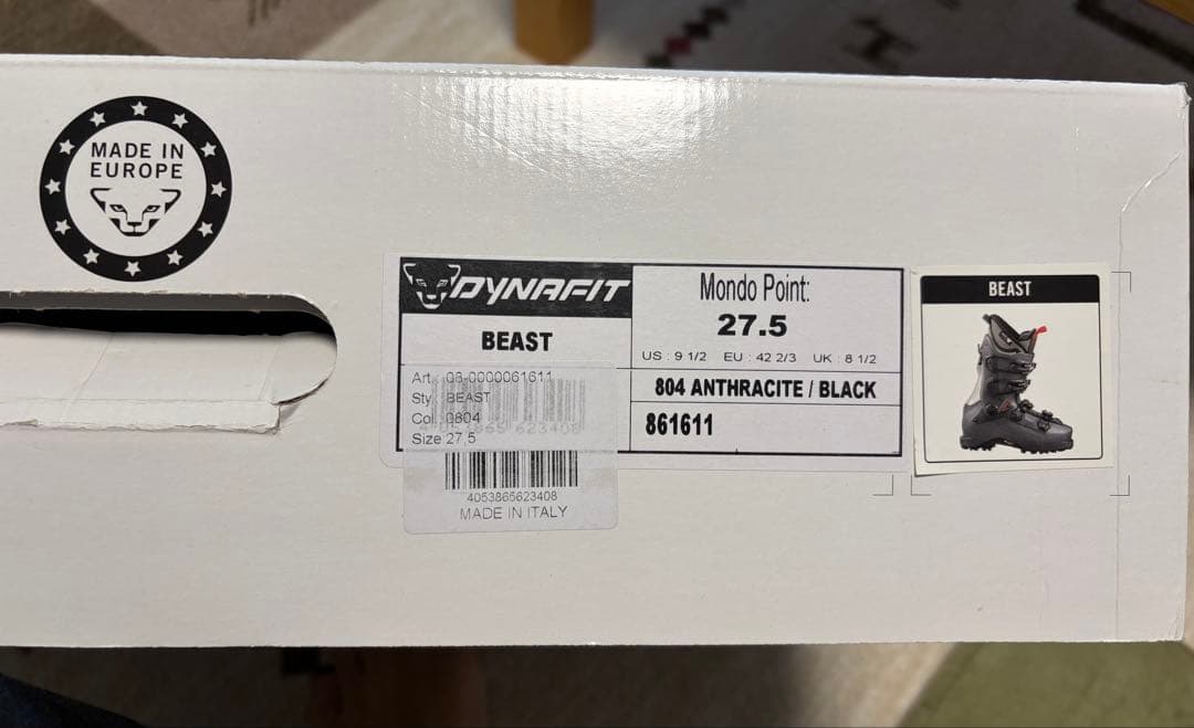 DYNAFIT スキー ブーツ(ビーストTLT)超軽量