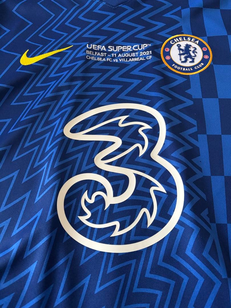 チェルシー　21/22 ホームユニフォーム　カンテ　UEFAスーパーカップ