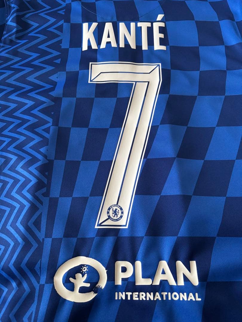 チェルシー　21/22 ホームユニフォーム　カンテ　UEFAスーパーカップ
