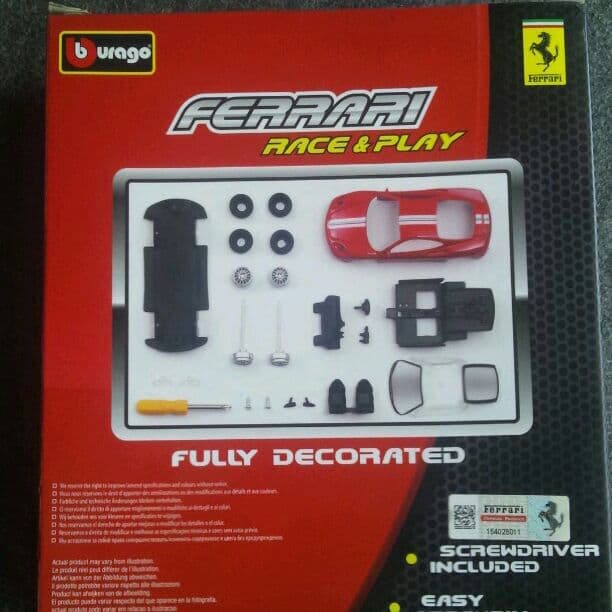 プラモデル  Ferrari     1/43