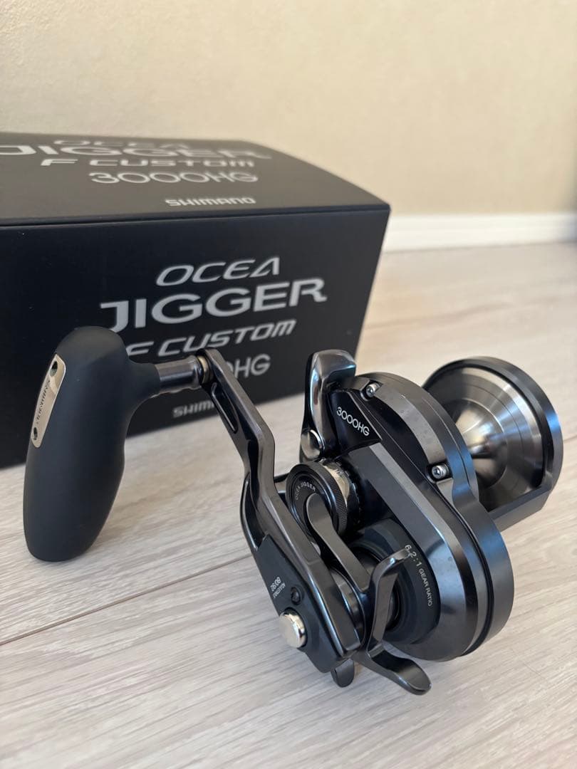 オシアジガー　Fカスタム　3000HG シマノ　OCEA JIGGER