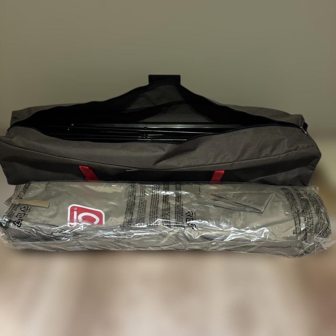 Coleman インスタントバイザーシェードⅡ/L グレージュ　サイドウォール付