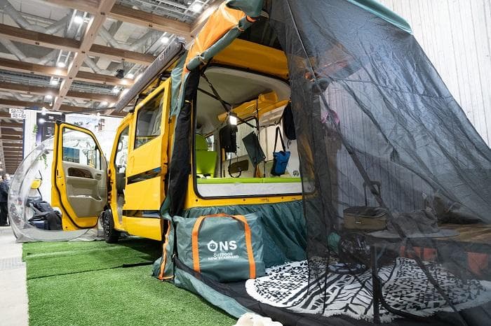 テント 車中泊 テント バックドアテント 防虫 車連結テント 3面メッシュ