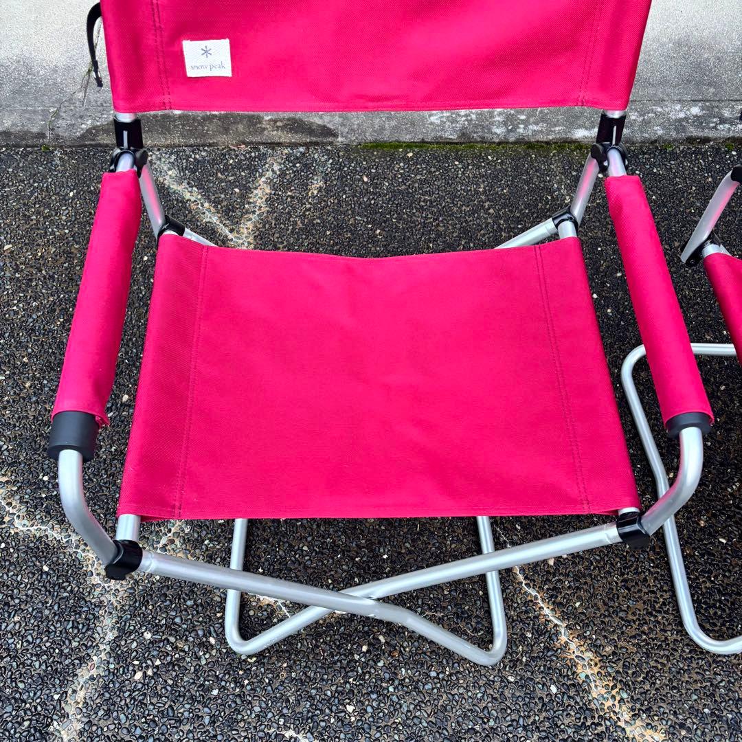 ゆうぞう　 peak FDチェアワイド RD 2脚セット