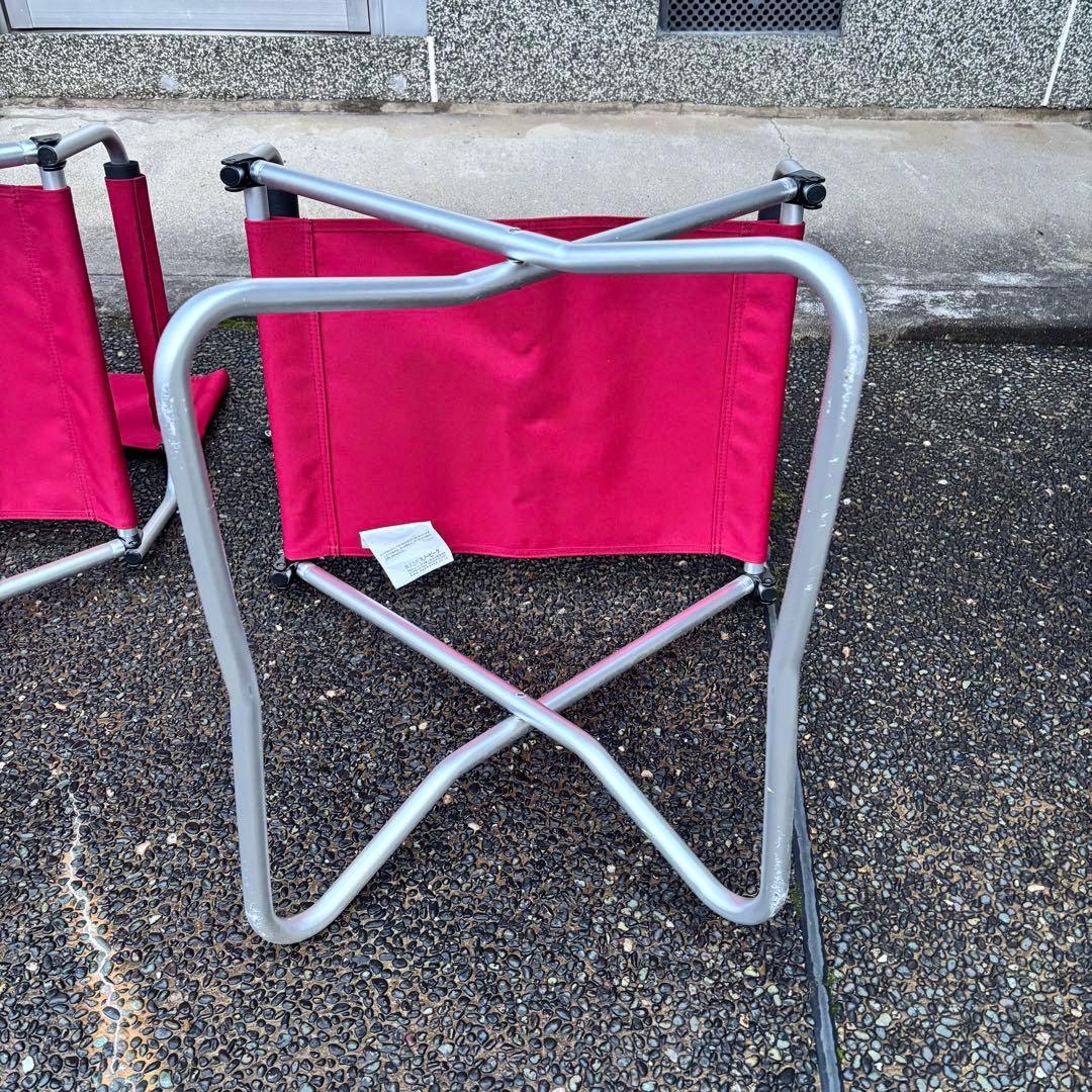 ゆうぞう　 peak FDチェアワイド RD 2脚セット