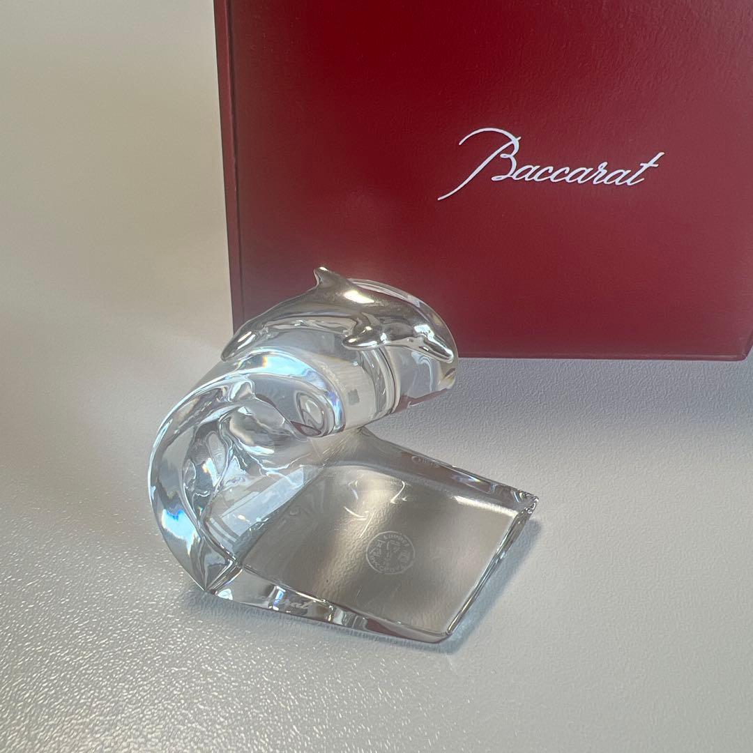 【レア品】Baccarat バカラ ペーパーウェイト 置物