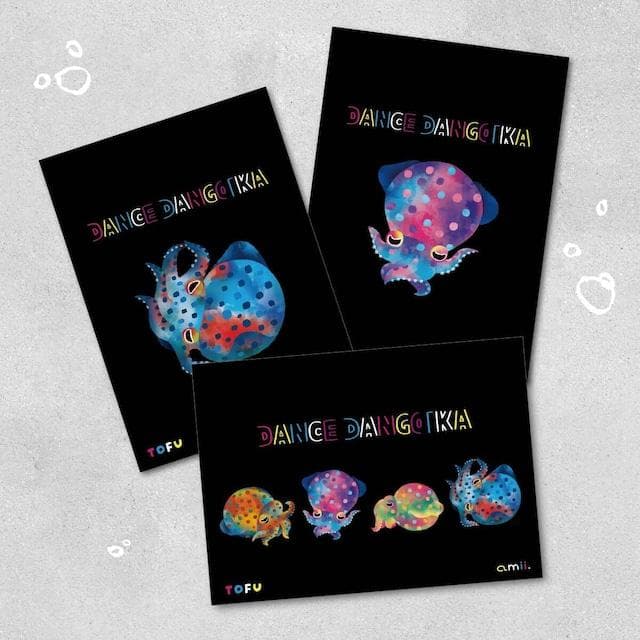 ♥匿名配送♥ 4点セット DANCE DANGOIKA amii. プレイマット